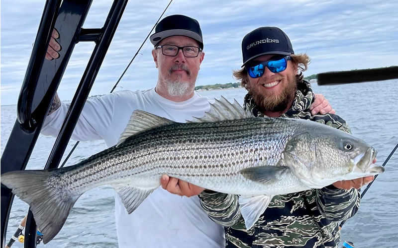 Harvester Fishing Charters LLC - Striped Bass Charters Rye New Hampshire