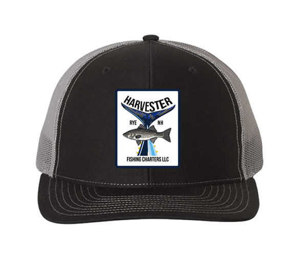 Harvester Fishing Charters - Black Charcoal Hat