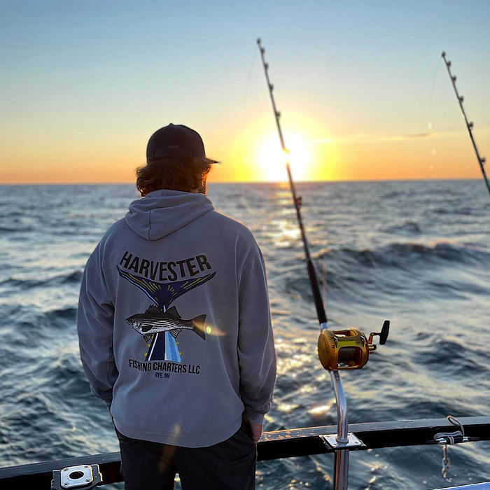 Harvester Fishing Charters - High Quality Champion Sweatshirts